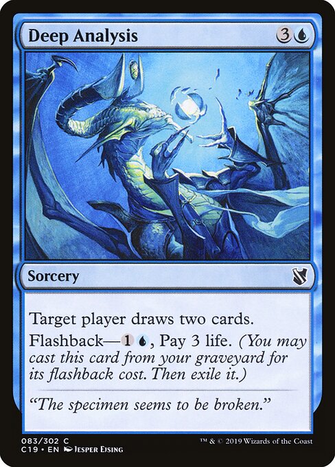 Deep Analysis (C19 83) [Commander 2019]