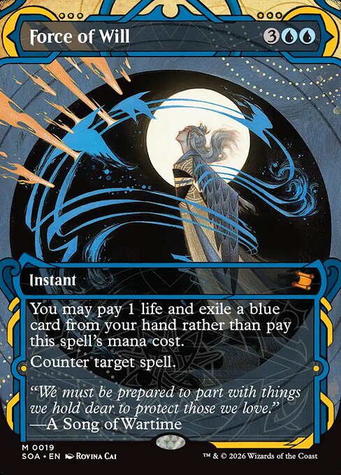 Force of Will (SOA 19) [Secrets of Strixhaven Mystical Archive]