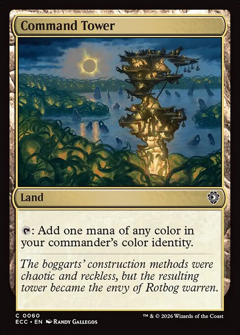 Command Tower (ECC 60) [Lorwyn Eclipsed Commander]
