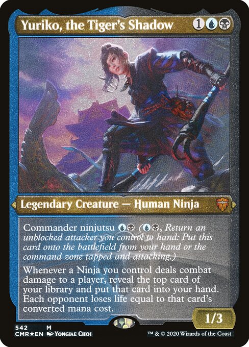 Yuriko, the Tiger's Shadow (CMR 542) [Commander Legends]
