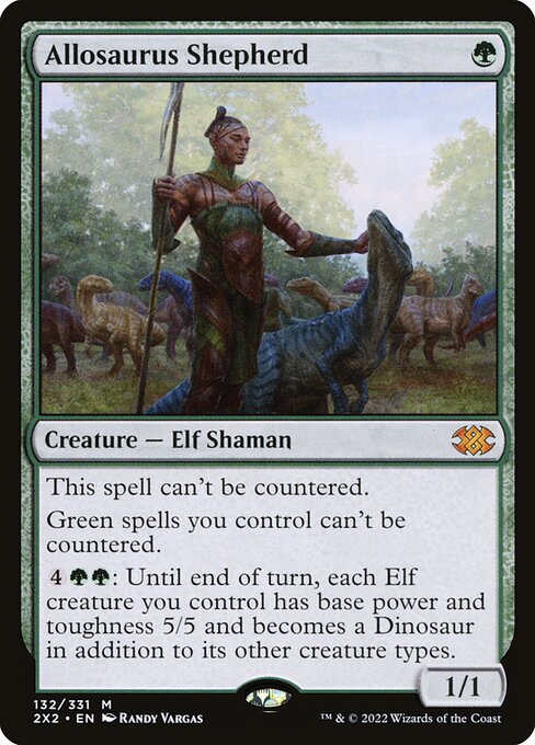 Allosaurus Shepherd (2X2 132) [Double Masters 2022]
