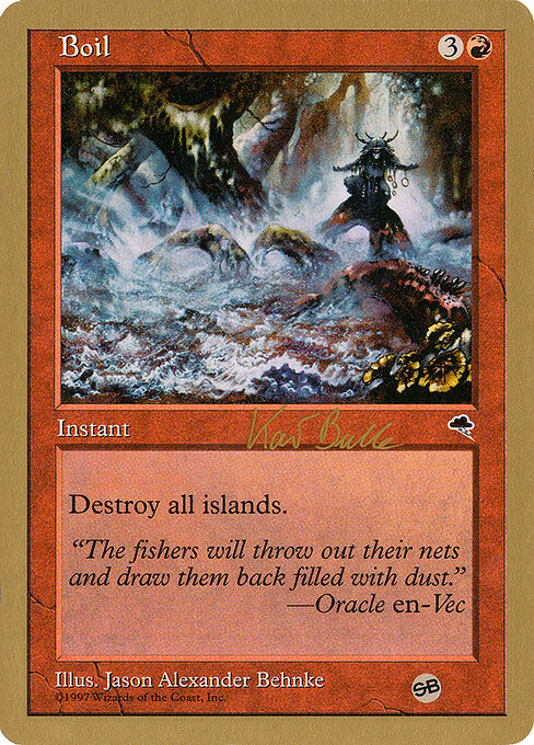 Boil (WC99 kb165sb) [World Championship Decks 1999]