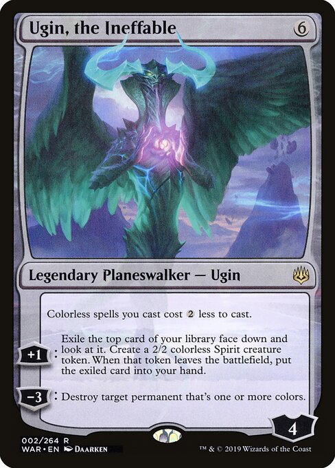 Ugin, the Ineffable (WAR 2) [War of the Spark]