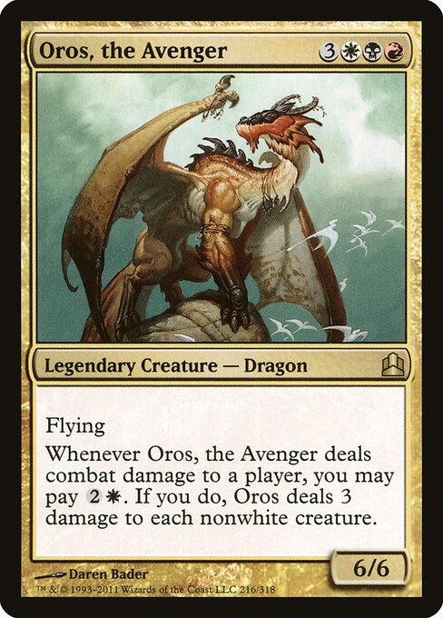 Oros, the Avenger (CMD 216) [Commander 2011]
