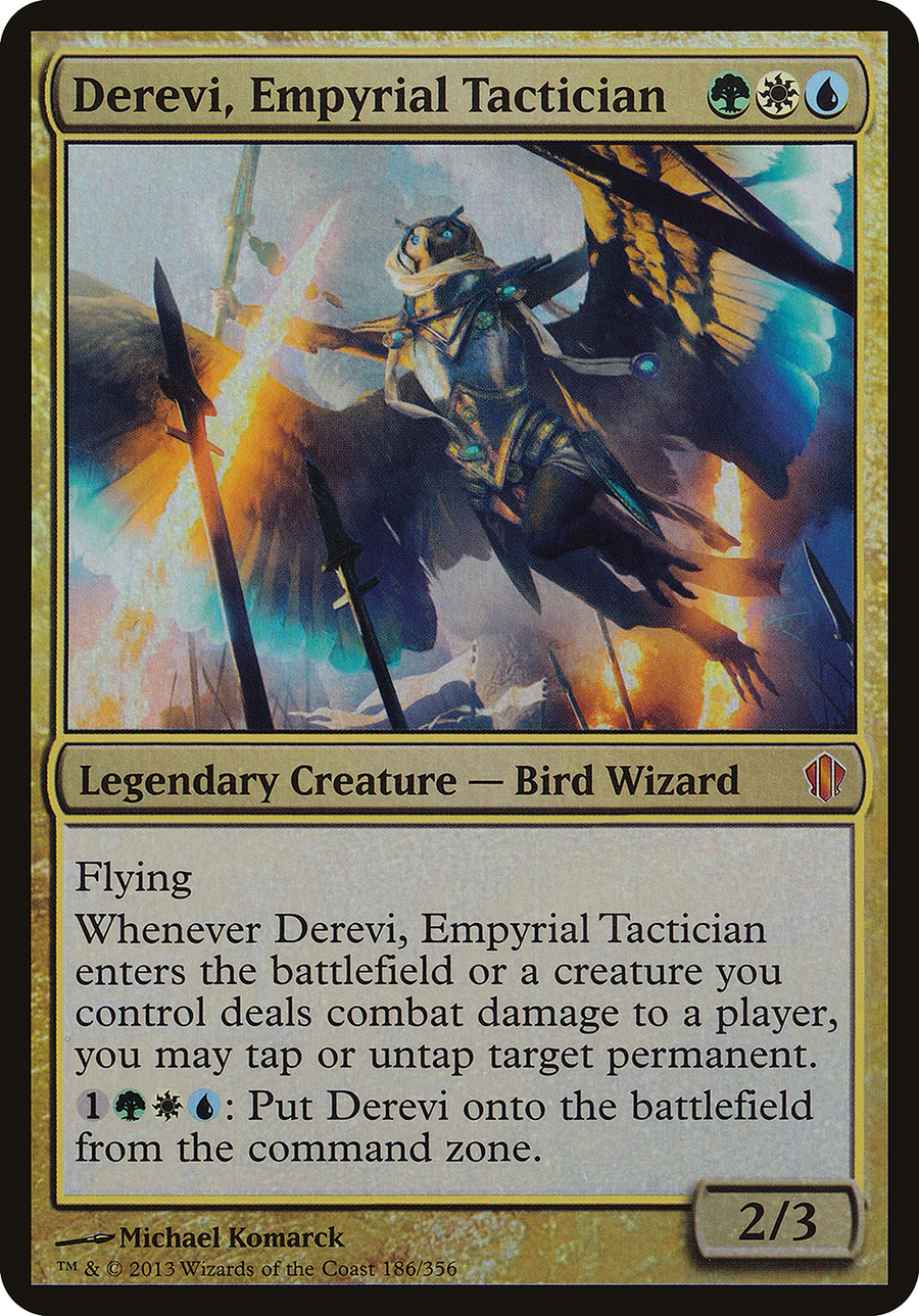 Derevi, Empyrial Tactician (Oversized) [Commander 2013 Oversized]