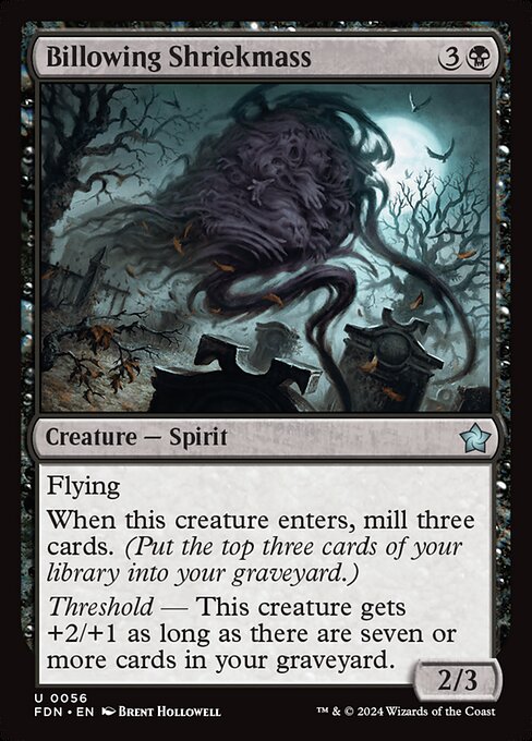 Billowing Shriekmass (FDN 56) [Foundations]