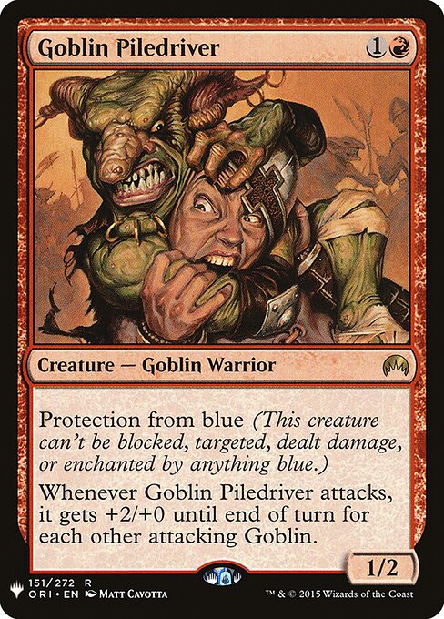 Goblin Piledriver (PLST ORI-151) [The List]
