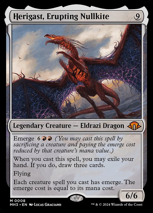 Herigast, Erupting Nullkite (MH3 8) [Modern Horizons 3]