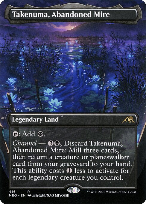 Takenuma, Abandoned Mire (NEO 416) [Kamigawa: Neon Dynasty]