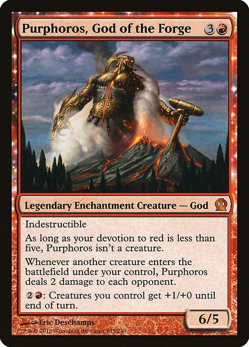 Purphoros, God of the Forge (THS 135) [Theros]