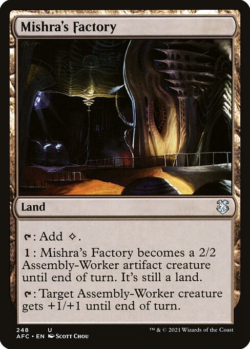 Mishra's Factory (AFC 248) [Forgotten Realms Commander]