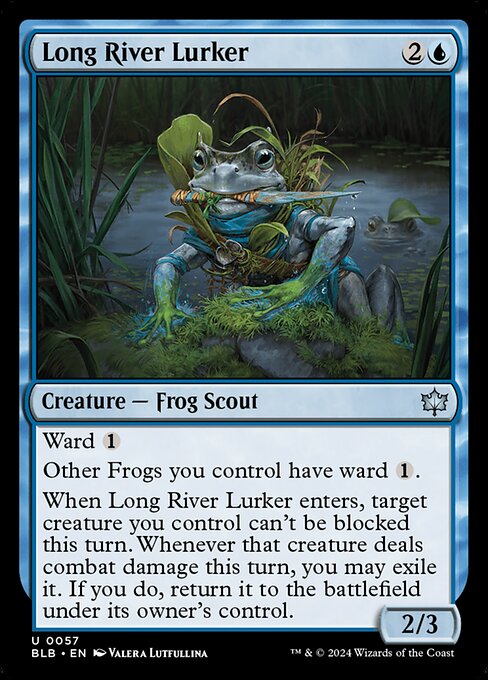 Long River Lurker (BLB 57) [Bloomburrow]