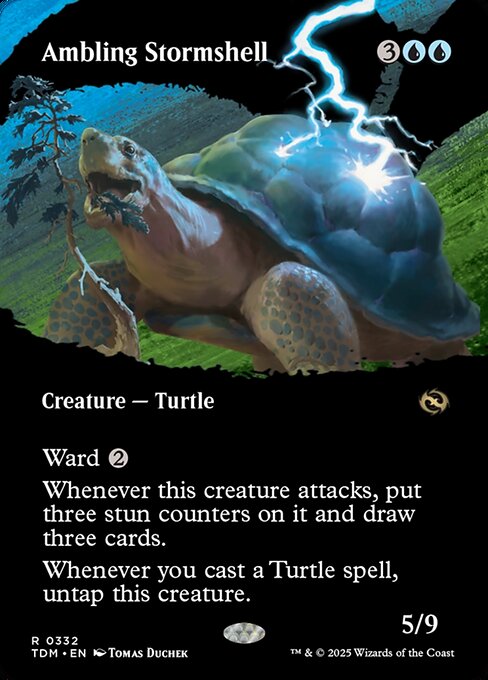 Ambling Stormshell (TDM 332) [Tarkir: Dragonstorm]