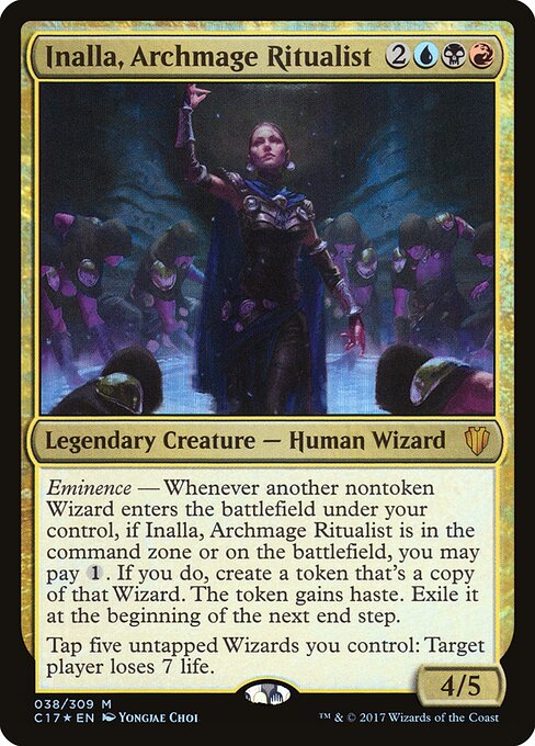 Inalla, Archmage Ritualist (C17 38) [Commander 2017]