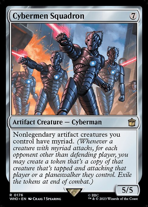 Cybermen Squadron (WHO 176) [Doctor Who]