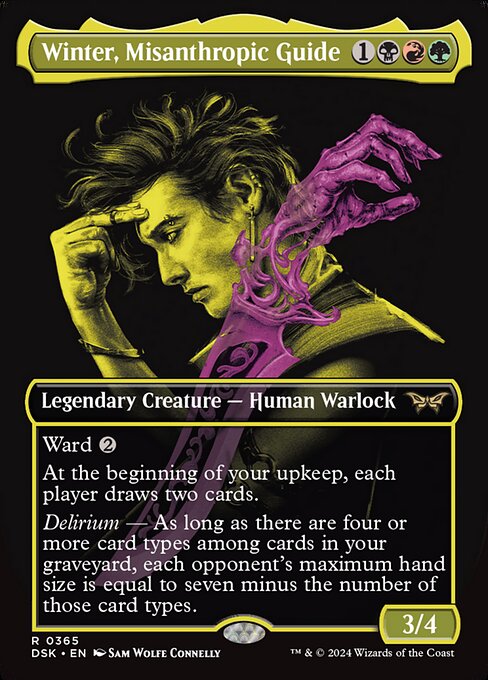 Winter, Misanthropic Guide (DSK 365) [Duskmourn: House of Horror]