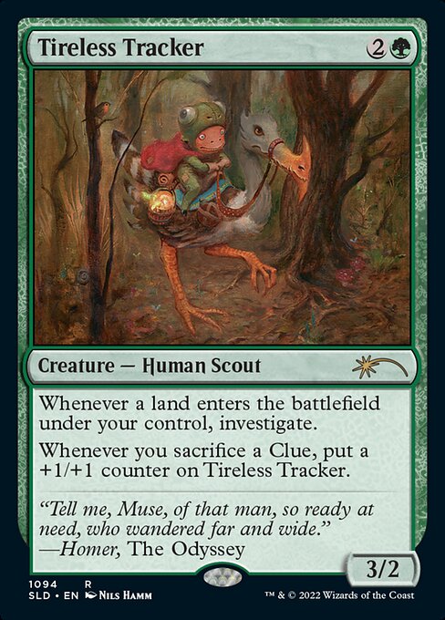 Tireless Tracker (SLD 1094) [Secret Lair Drop]