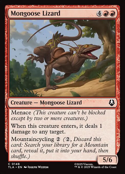 Mongoose Lizard (TLA 148) [Avatar: The Last Airbender]