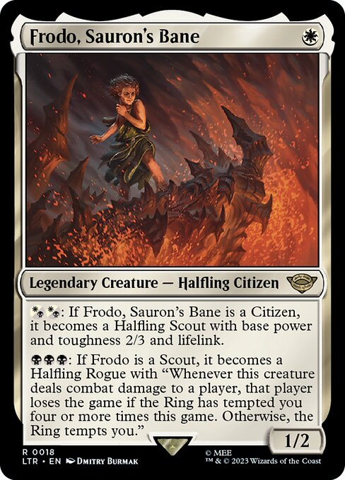 Frodo, Sauron's Bane (LTR 18) [The Lord of the Rings: Tales of Middle-earth]