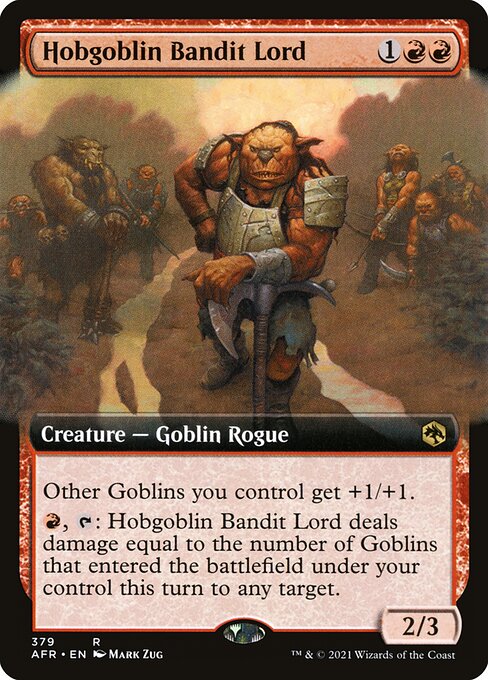 Hobgoblin Bandit Lord (AFR 379) [Adventures in the Forgotten Realms]