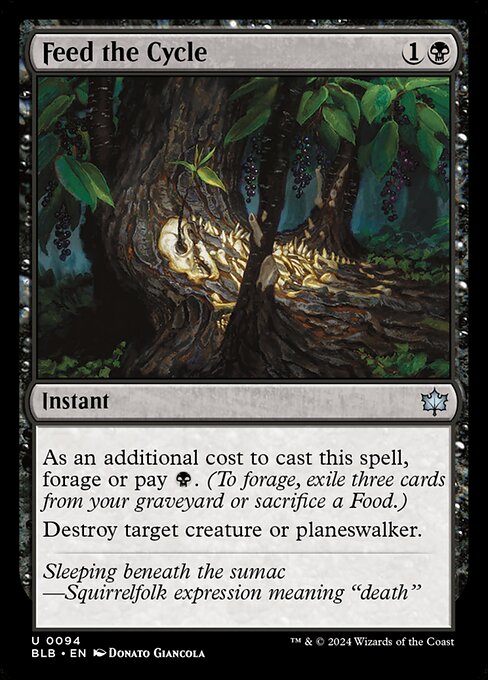 Feed the Cycle (BLB 94) [Bloomburrow]