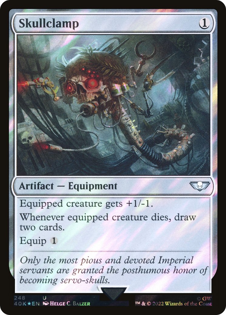 Skullclamp (Surge Foil) [Warhammer 40,000]
