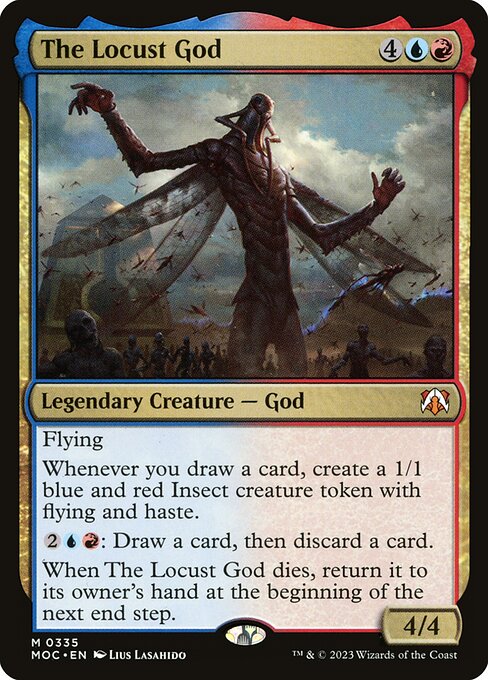 The Locust God (MOC 335) [March of the Machine Commander]