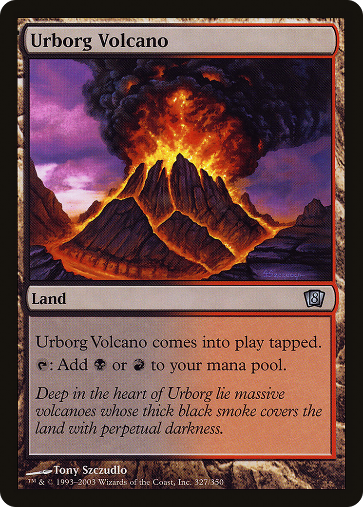 Urborg Volcano [Eighth Edition]