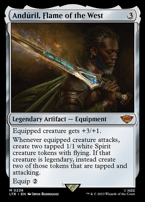 Andúril, Flame of the West (LTR 236) [The Lord of the Rings: Tales of Middle-earth]