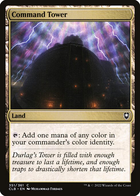 Command Tower (CLB 351) [Commander Legends: Battle for Baldur's Gate]