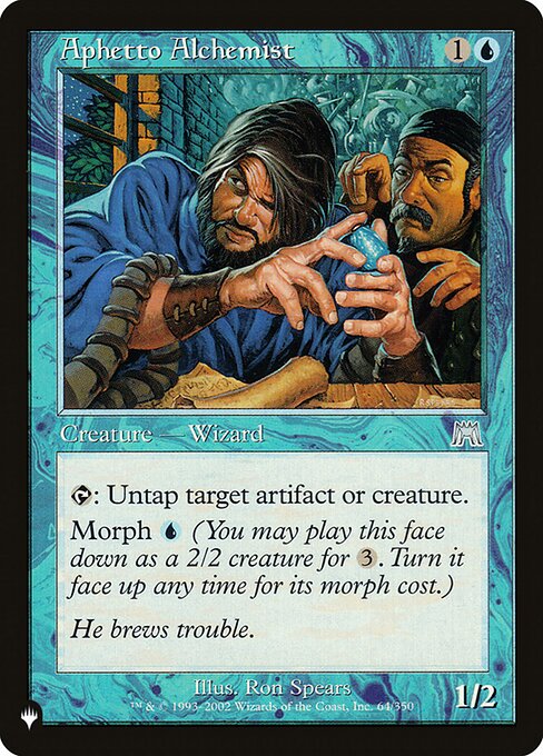 Aphetto Alchemist (Retro Frame) (PLST ONS-64) [The List]
