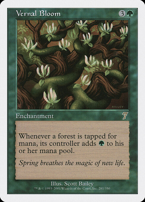 Vernal Bloom (7ED 281) [Seventh Edition]