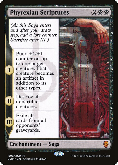 Phyrexian Scriptures (DOM 100) [Dominaria]