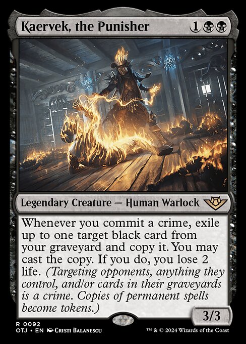 Kaervek, the Punisher (OTJ 92) [Outlaws of Thunder Junction]