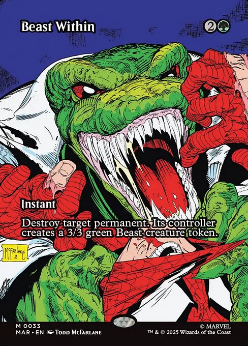 Beast Within (MAR 33) [Marvel Universe]