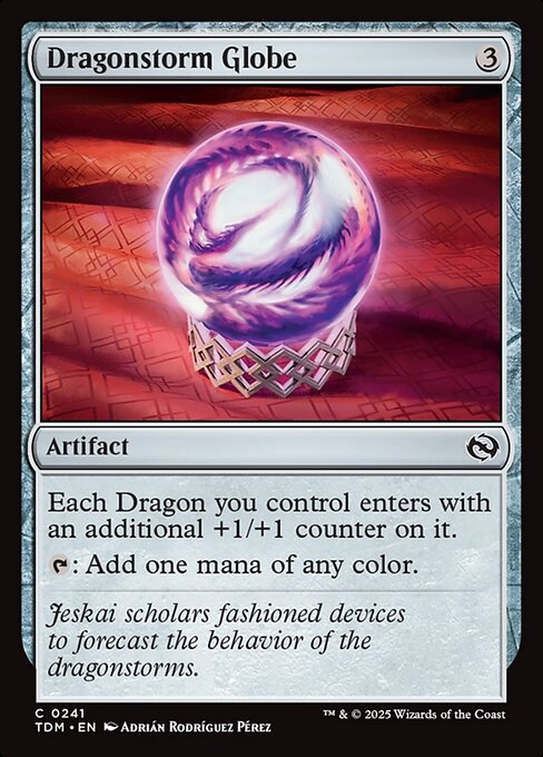 Dragonstorm Globe (TDM 241) [Tarkir: Dragonstorm]