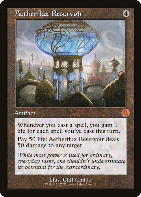 Aetherflux Reservoir (BRR 2) [The Brothers' War Retro Artifacts]