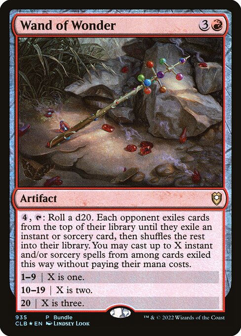 Wand of Wonder (CLB 935) [Commander Legends: Battle for Baldur's Gate]