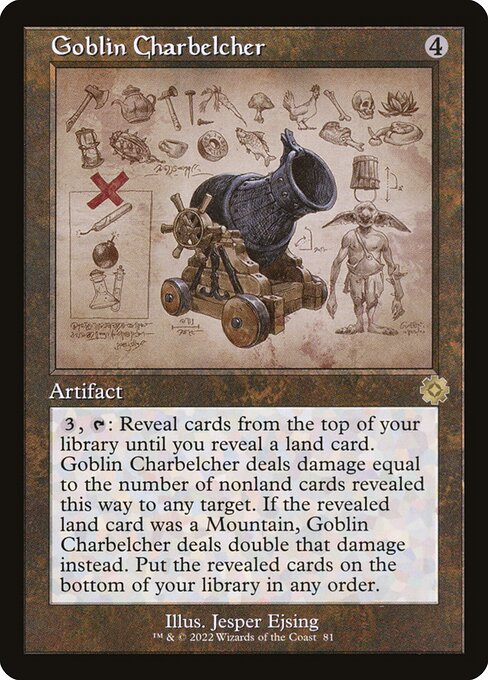 Goblin Charbelcher (Retro Frame) (BRR 81) [The Brothers' War Retro Artifacts]