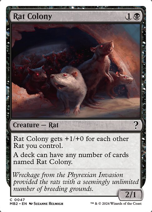 Rat Colony (MB2 47) [Mystery Booster 2]