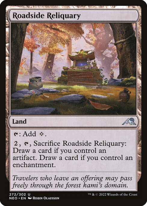 Roadside Reliquary (NEO 272) [Kamigawa: Neon Dynasty]