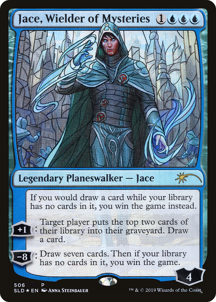 Jace, Wielder of Mysteries (Stained Glass) [Secret Lair Drop Promos]