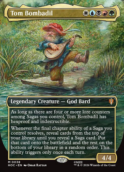 Tom Bombadil (Borderless) (HOC 38) [The Hobbit Eternal]