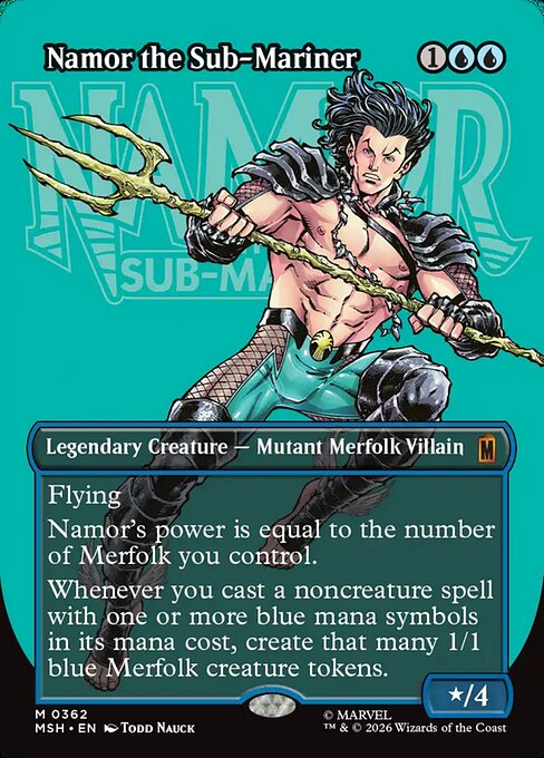 Namor the Sub-Mariner (MSH 362) [Marvel Super Heroes]