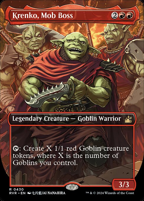 Krenko, Mob Boss (RVR 430) [Ravnica Remastered]