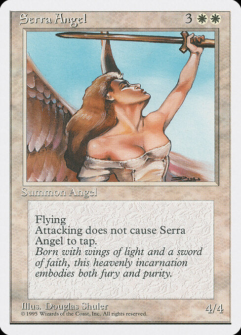 Serra Angel (4ED 50) [Fourth Edition]