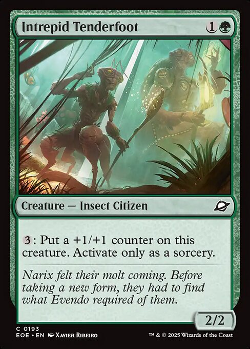 Intrepid Tenderfoot (EOE 193) [Edge of Eternities]