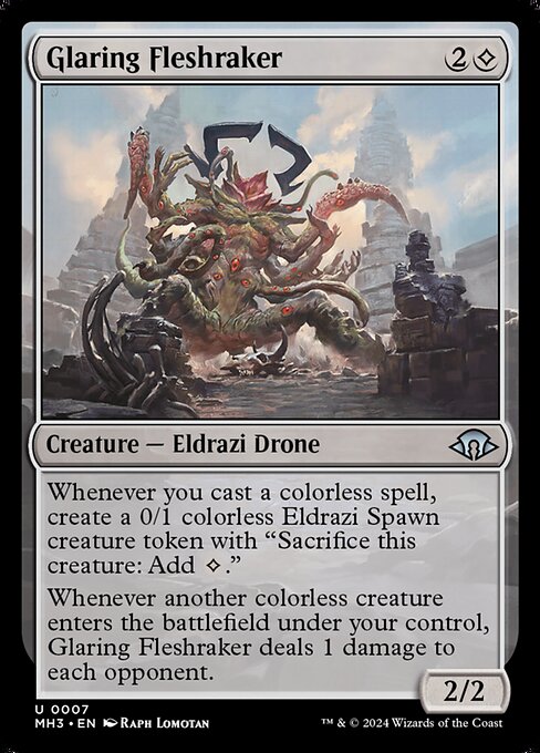 Glaring Fleshraker (MH3 7) [Modern Horizons 3]