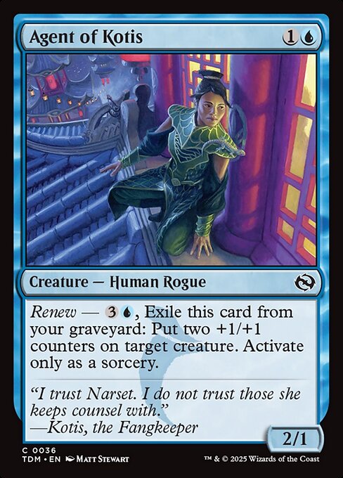 Agent of Kotis (TDM 36) [Tarkir: Dragonstorm]