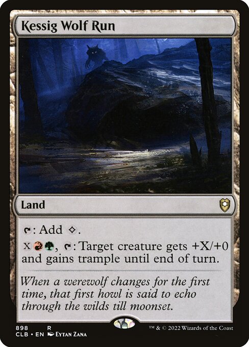 Kessig Wolf Run (CLB 898) [Commander Legends: Battle for Baldur's Gate]